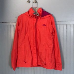 The North Face Resolve rain jacket.